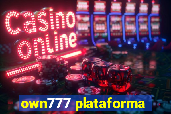 own777 plataforma